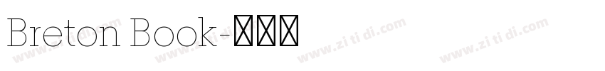 Breton Book字体转换